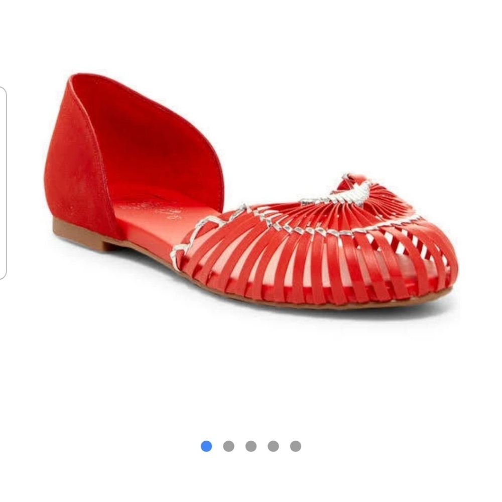 Fergie footwear red size 8 new in hox women